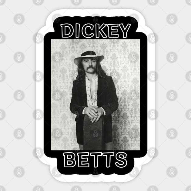 Dickey Betts Sticker by PlokadStories